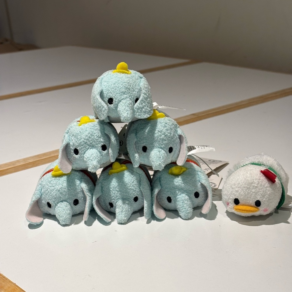 Disney Dumbo and Donald Duck Christmas Tsum Tsums
